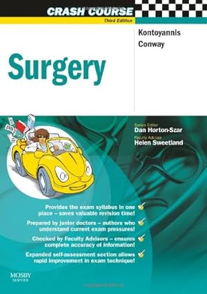Bild des Verkufers fr Crash Course: Surgery, 3e (Black & White Edition) zum Verkauf von WeBuyBooks