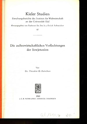 Seller image for Die auenwirtschaftlichen Verflechtungen der Sowjetunion. No. 97 for sale by Antiquariat Bookfarm