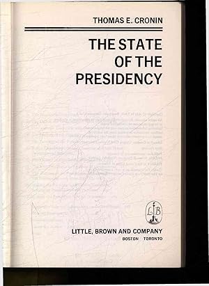 Seller image for The state of the Presidency. for sale by Antiquariat Bookfarm
