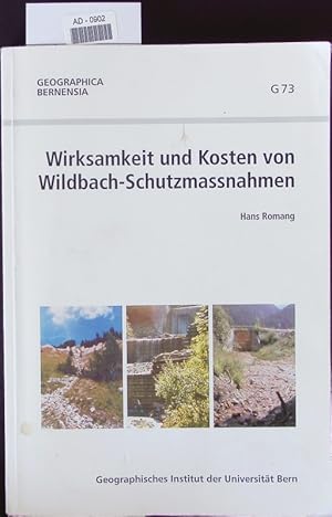 Seller image for Wirksamkeit und Kosten von Wildbach-Schutzmassnahmen. for sale by Antiquariat Bookfarm