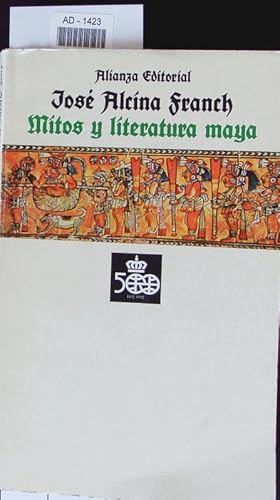 Imagen del vendedor de Mitos y literatura maya. a la venta por Antiquariat Bookfarm