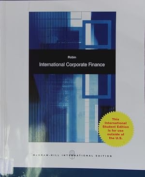 Seller image for International corporate finance. for sale by Antiquariat Bookfarm