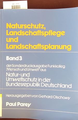 Seller image for Natur- und Umweltschutz in der Bundesrepublik Deutschland. for sale by Antiquariat Bookfarm