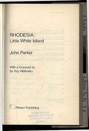 Immagine del venditore per Rhodesia: Little White Island. venduto da Antiquariat Bookfarm