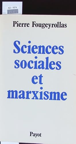 Bild des Verkufers fr Savoirs et idologie dans les sciences sociales. zum Verkauf von Antiquariat Bookfarm