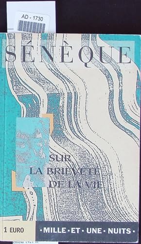 Seller image for De la brivet de la vie. for sale by Antiquariat Bookfarm