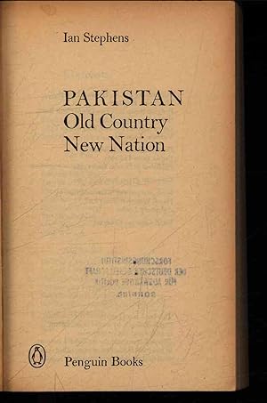 Bild des Verkufers fr Pakistan. Old country, new nation. zum Verkauf von Antiquariat Bookfarm