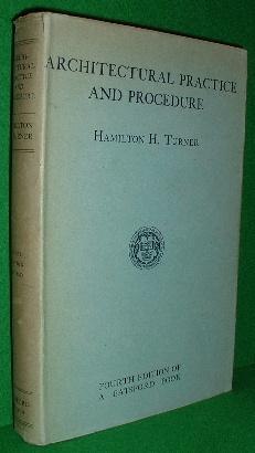 Seller image for ARCHITECTURAL PRACTICE AND PROCEDURE A Manual for Practitioners & Students REVISED & ENLARGED for sale by booksonlinebrighton