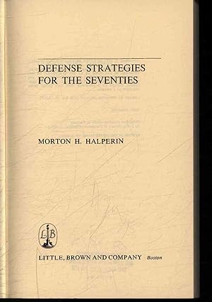 Bild des Verkufers fr Defense Strategies for the Seventies. zum Verkauf von Antiquariat Bookfarm