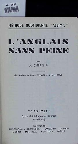 Seller image for L'Anglais sans peine. for sale by Antiquariat Bookfarm