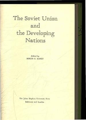 Imagen del vendedor de The Soviet Union and the Developing Nations. a la venta por Antiquariat Bookfarm