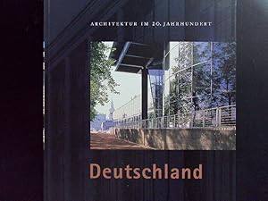 Image du vendeur pour Architektur im 20. Jahrhundert, Deutschland. Band 8. [Katalogbuch anllich der Ausstellung "Architektur im 20. Jahrhundert: Deutschland" im Deutschen Architektur-Museum, Frankfurt am Main (25. Mrz - 25. Juni 2000)] mis en vente par Antiquariat Bookfarm