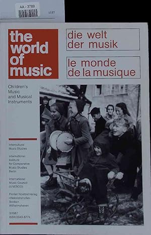Bild des Verkufers fr Children's Music and Musical Instruments. die welt der musik/ the world of music/ le monde de la musique zum Verkauf von Antiquariat Bookfarm