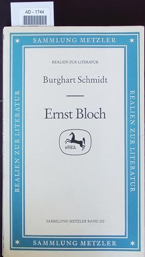 Bild des Verkufers fr Ernst Bloch. zum Verkauf von Antiquariat Bookfarm