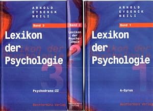 Seller image for Lexikon der Psychologie. Band 1 - 3. for sale by Leonardu