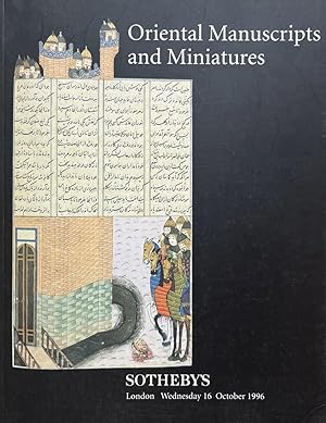 Oriental Manuscripts and Miniatures