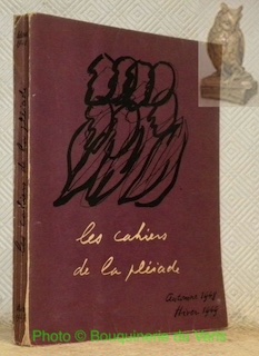 Image du vendeur pour Les cahiers de la pliade. Automne 1948 hiver 1949. Contient: Andr Suars - Jean Schlumberger - Jean Bousquet - Marcel Bisiaux - Thirry Maulnier - Marcel Jouhandeau - Jules Supervielle - Jean Paulhan - Marcel Arlan - Andr Breton - Jean Dubuffet, etc. mis en vente par Bouquinerie du Varis