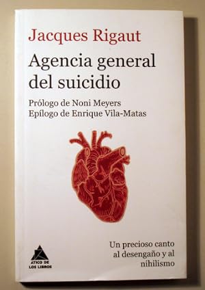 Imagen del vendedor de AGENCIA GENERAL DEL SUICIDIO - Barcelona 2017 a la venta por Llibres del Mirall