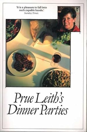 Imagen del vendedor de Prue Leith's Dinner Parties a la venta por Leura Books