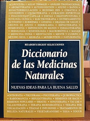 DICCIONARIO DE LAS MEDICINAS NATURALES-Nuevas ideas para la buena salud