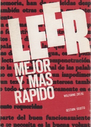 Seller image for Leer mejor y ms rpido . for sale by Librera Astarloa