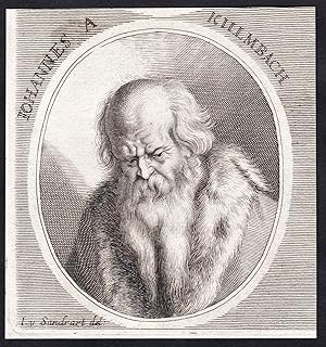 Bild des Verkufers fr Iohannes Kulmbach"- Hans von Kulmbach (c. 1480-1522) Maler painter Zeichner Kupferstecher engraver Portrait zum Verkauf von Antiquariat Steffen Vlkel GmbH