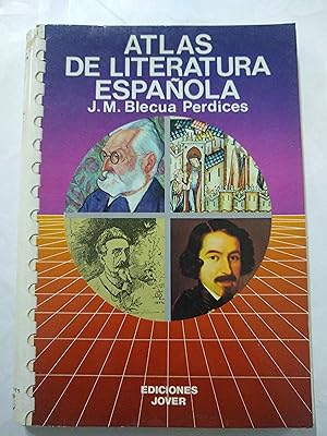 Imagen del vendedor de Atlas de literatura espaola a la venta por Libros nicos
