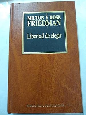 Image du vendeur pour Libertad de elegir mis en vente par Libros nicos