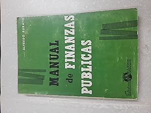 Seller image for Manual de finanzas publicas for sale by Libros nicos