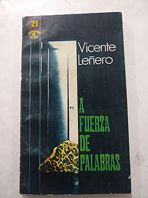 Imagen del vendedor de A fuerza de palabras a la venta por Libros nicos