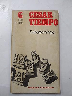 Seller image for Sabadomingo for sale by Libros nicos