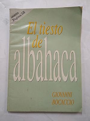 Image du vendeur pour El tiestode albahaca mis en vente par Libros nicos