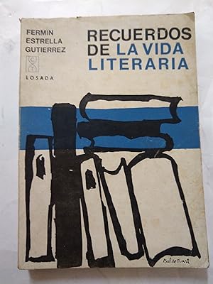 Seller image for Recuerdos de la vida literaria for sale by Libros nicos