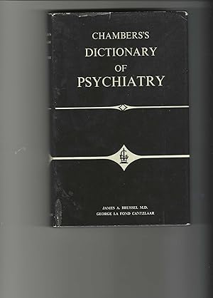 Bild des Verkufers fr Chambers's Dictionary Of Psychiatry zum Verkauf von Ralph Carter Books