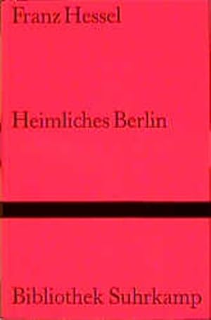 Seller image for Heimliches Berlin. Roman for sale by Antiquariat Armebooks