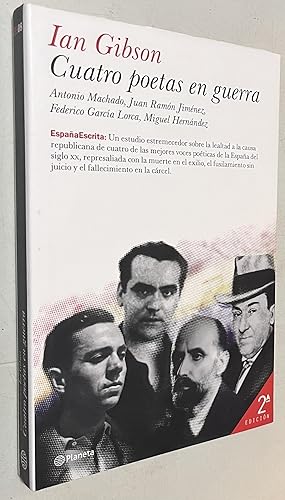 Imagen del vendedor de Cuatro poetas en guerra (Spanish Edition) a la venta por Once Upon A Time