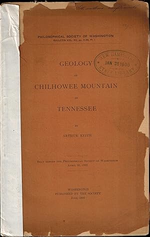 Geology of Chilhowee Mountain in Tennessee