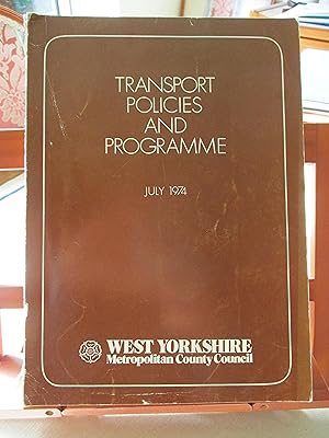 TRANSPORT POLICIES AND PROGRAMME : JULY 1974