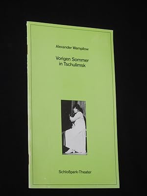 Bild des Verkufers fr Programmheft 101 Schlopark-Theater Berlin 1977/78. VORIGEN [LETZTEN] SOMMER IN TSCHULIMSK von Wampilow. Insz.: Stefan Wigger, Bhne: Bert Kistner, Kostme: Gaby Frey. Mit Jrgen Thormann, Uta Hallant, Heinz Rabe, Susanne Altschul, Maria Krber, Egon Balder, Joachim Kerzel, Max Buchsbaum, Erich Schwarz zum Verkauf von Fast alles Theater! Antiquariat fr die darstellenden Knste