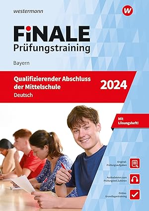 Seller image for FiNALE Prfungstraining Qualifizierender Abschluss Mittelschule Bayern for sale by moluna