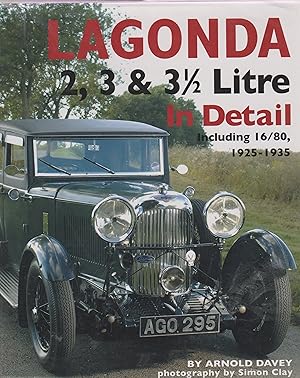 Immagine del venditore per LAGONDA 2, 3 & 3.5 Litre in Detail including 16/80 1925-1935 venduto da Robin Peake