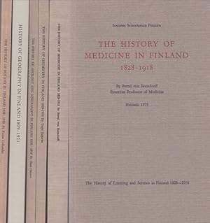 The History of Learning and Science in Finland 1828-1918 : 3, 6, 7a, 7b, 8 (5 vols.)