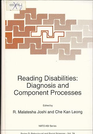 Bild des Verkufers fr Reading Disabilities: Diagnosis and Component Processes zum Verkauf von avelibro OHG