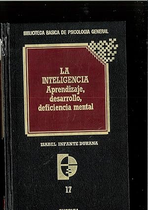 Bild des Verkufers fr LA INTELIGENCIA: Aprendizaje, Desarrollo, Deficiencia Mental (Mmadrid, 1986) zum Verkauf von Papel y Letras