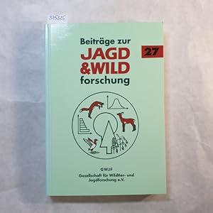 Image du vendeur pour Beitrge zur Jagd- und Wildforschung. Band 27 mis en vente par Gebrauchtbcherlogistik  H.J. Lauterbach