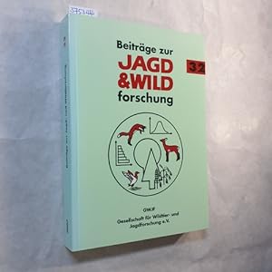 Image du vendeur pour Beitrge zur Jagd- und Wildforschung. Band 32 mis en vente par Gebrauchtbcherlogistik  H.J. Lauterbach