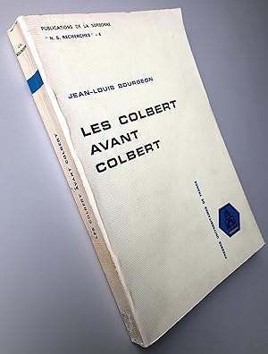 Imagen del vendedor de Les Colbert avant Colbert a la venta por Librairie Thot