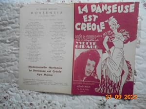 Immagine del venditore per La Danseuse est Creole [partition] venduto da Les Livres des Limbes