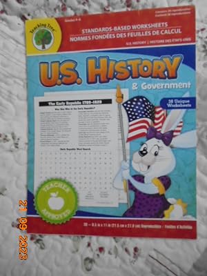 U.S. History & Government (Grades 4-6): 38 reproducible worksheets