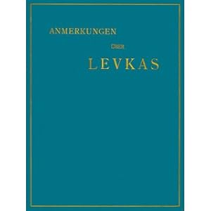 Imagen del vendedor de Anmerkungen ber Levkas a la venta por Versandantiquariat Nussbaum